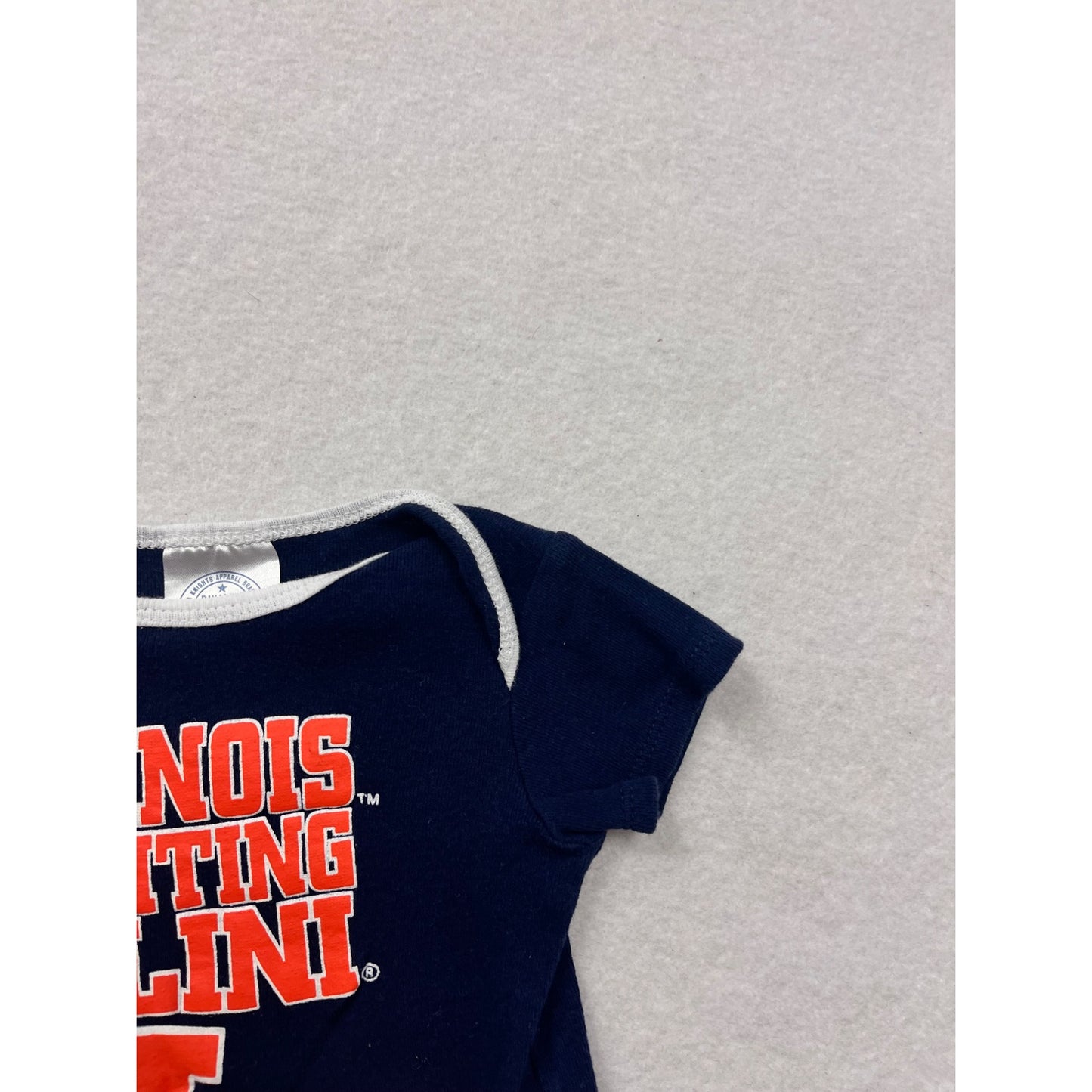 Illinois Fighting Illini Baby Bodysuit 6-9M #6515