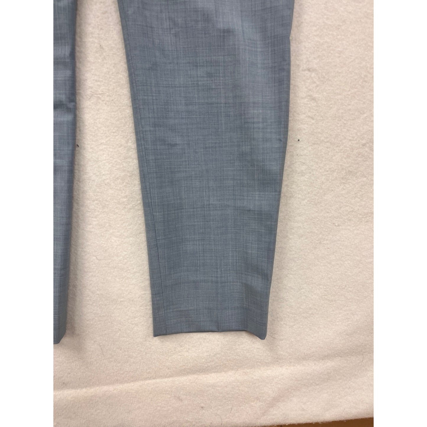 Theory Womens Gray Wool-Blend Trousers Sz 6 With Front & Back Pockets #8050