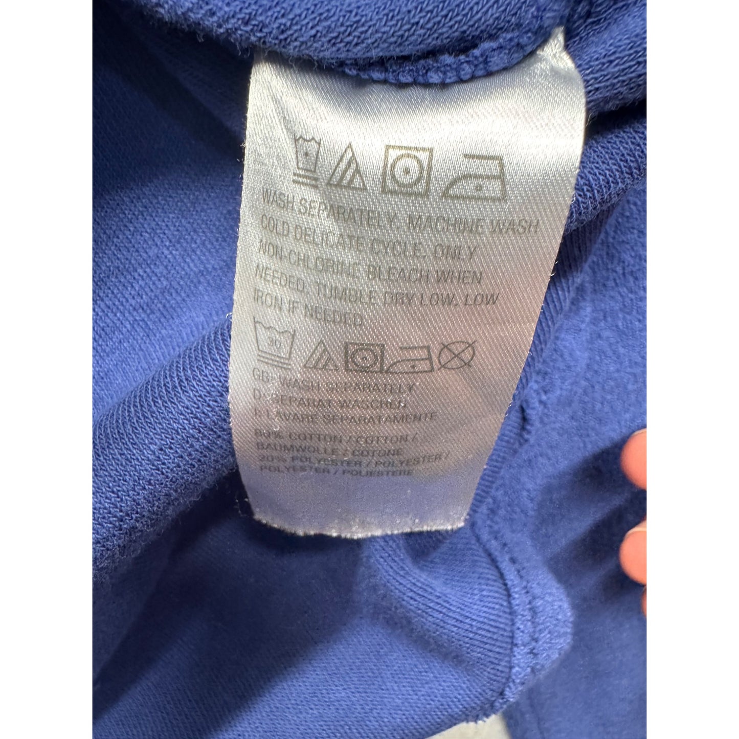 D & Co. Active Womens XS Blue Hooded Jogger Set #7958