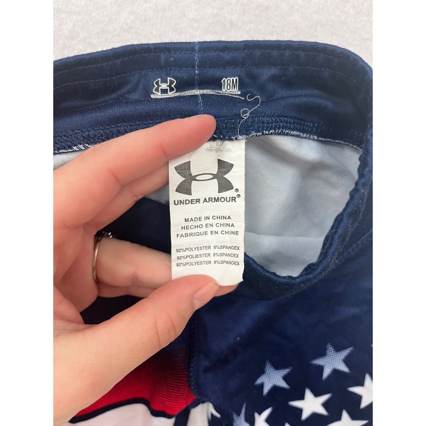 Under Armour Baby 18M American Flag Print Pants #6662
