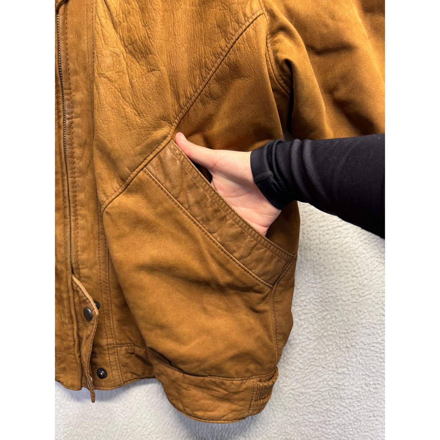 Women’s Vintage Comint Hooded Faux-fur Trimmed Jacket #7734