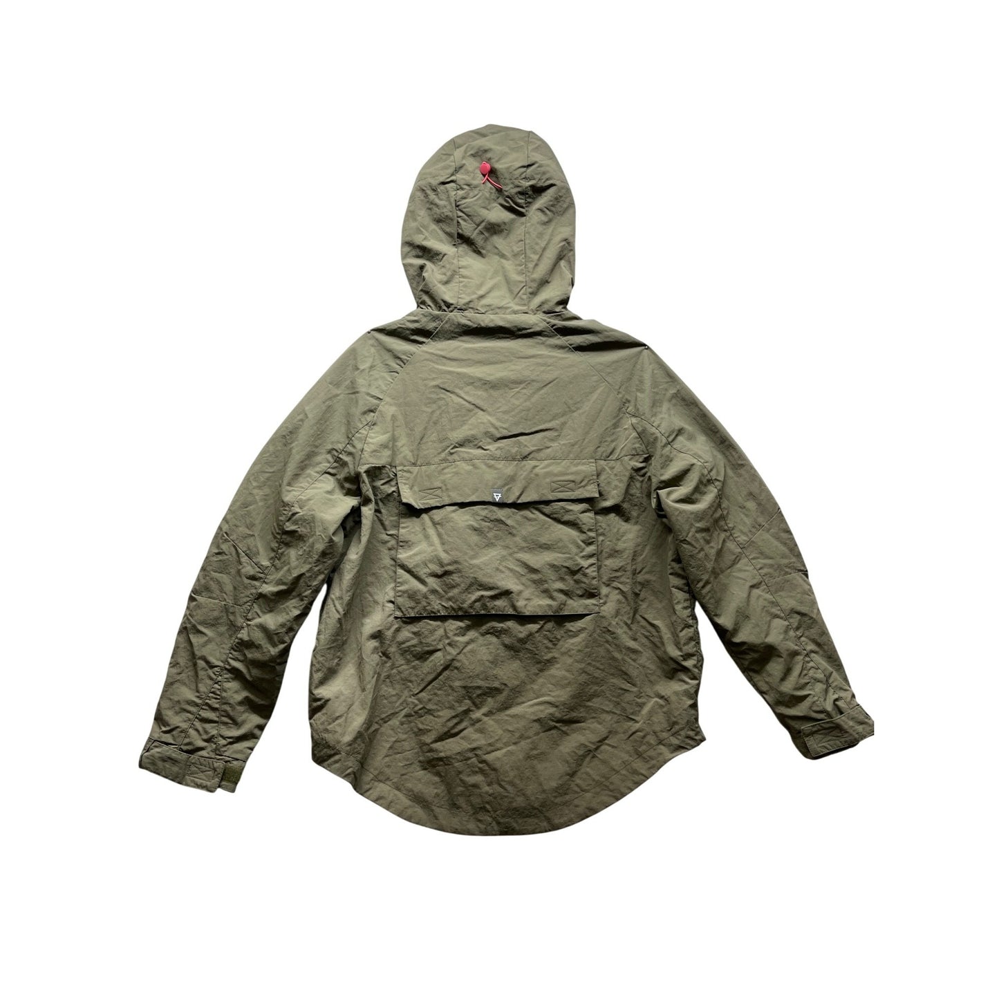 Women’s Liv Outdoor olive green water resistant packable jacket #2767