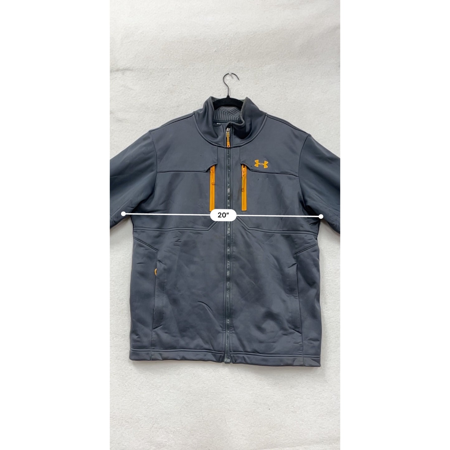 Under Armour Mens ColdGear Full-Zip Jacket L #8962