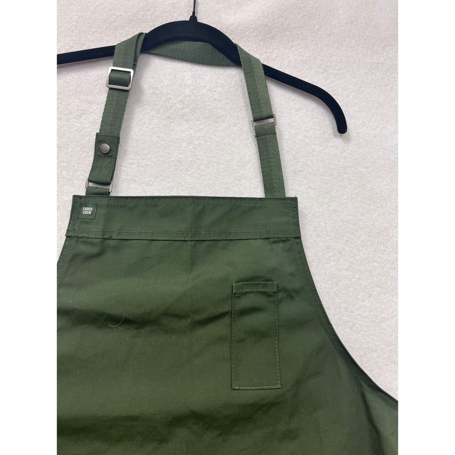 Unisex Cargo Crew Green Adjustable Apron #8124
