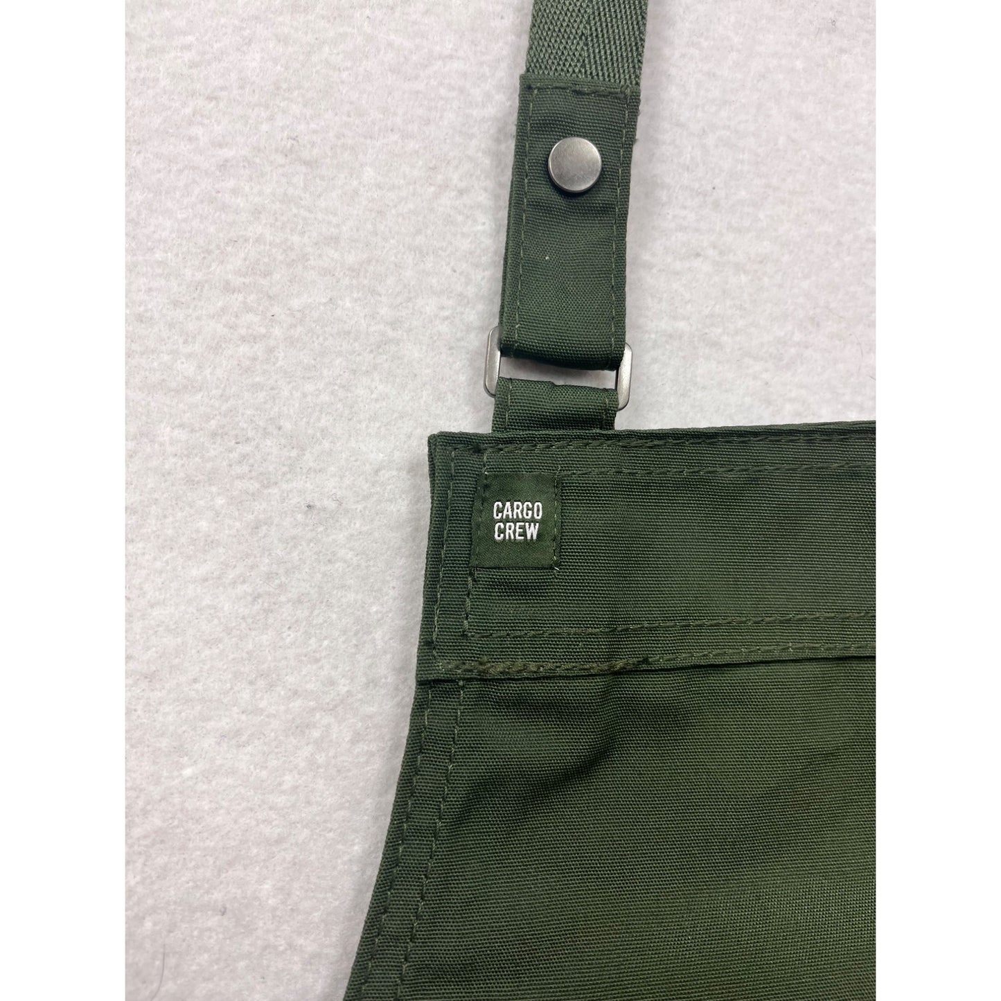 Unisex Cargo Crew Green Adjustable Apron #8124