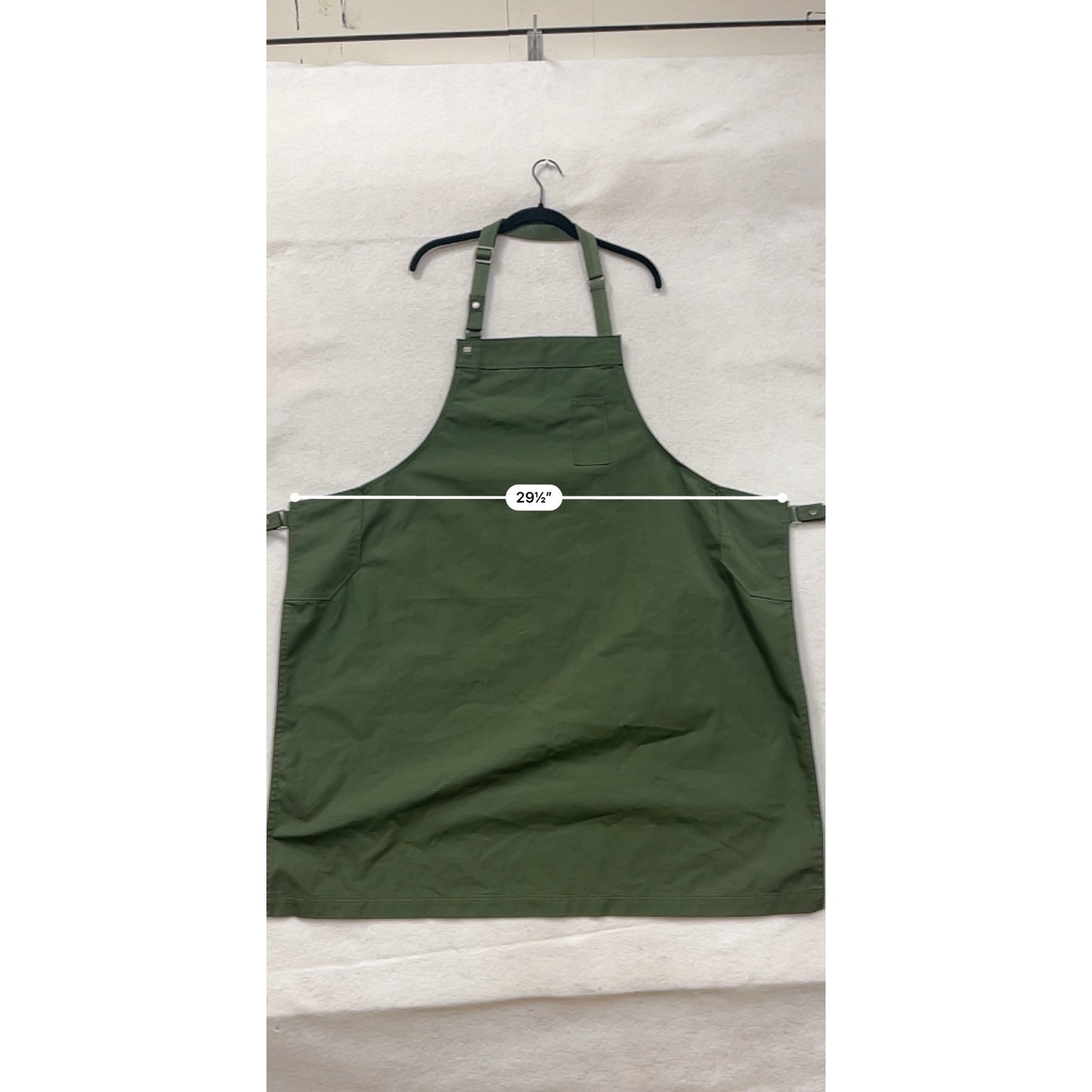 Unisex Cargo Crew Green Adjustable Apron #8124
