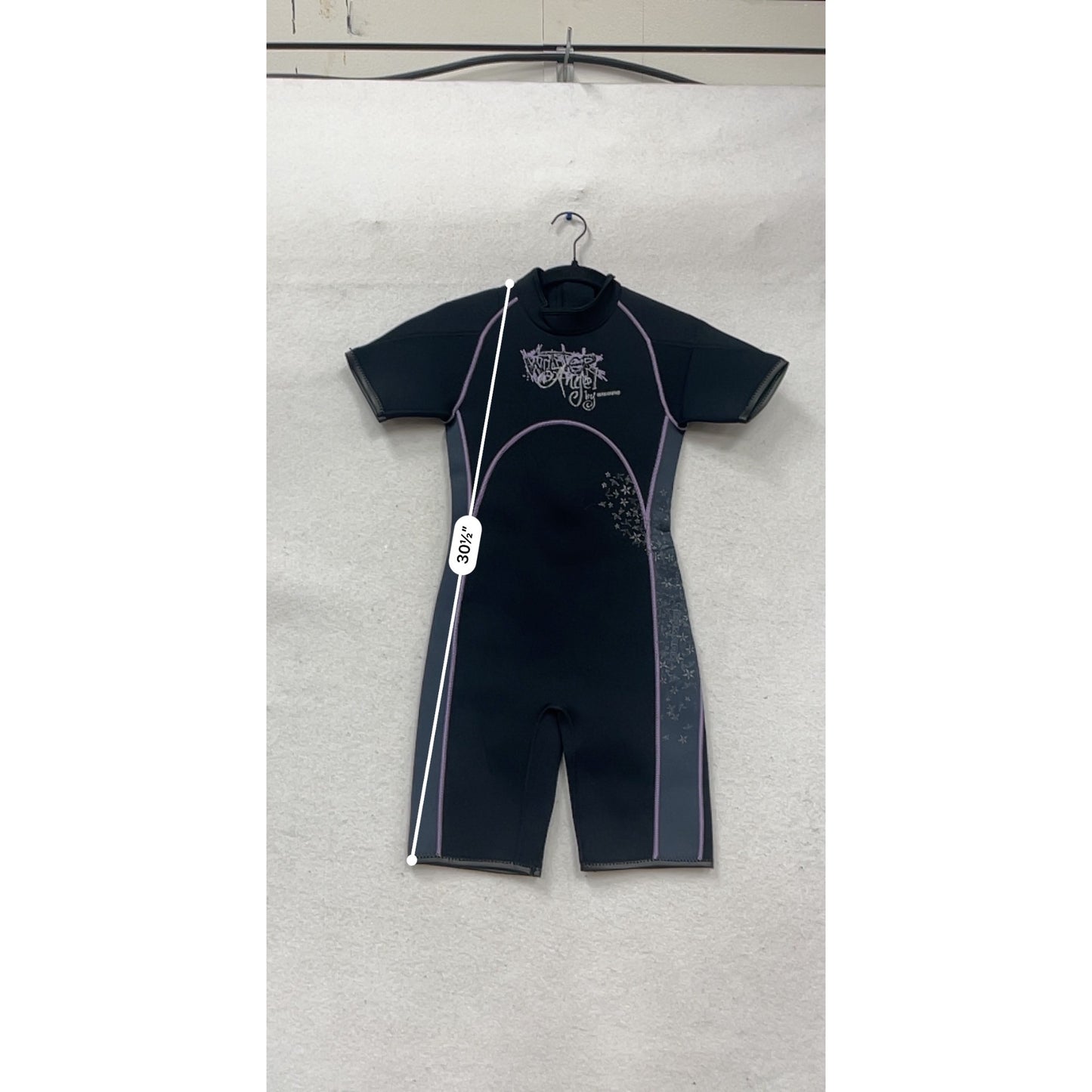 Camaro Womens Winter Angel Short Sleeve Wetsuit XL #767A