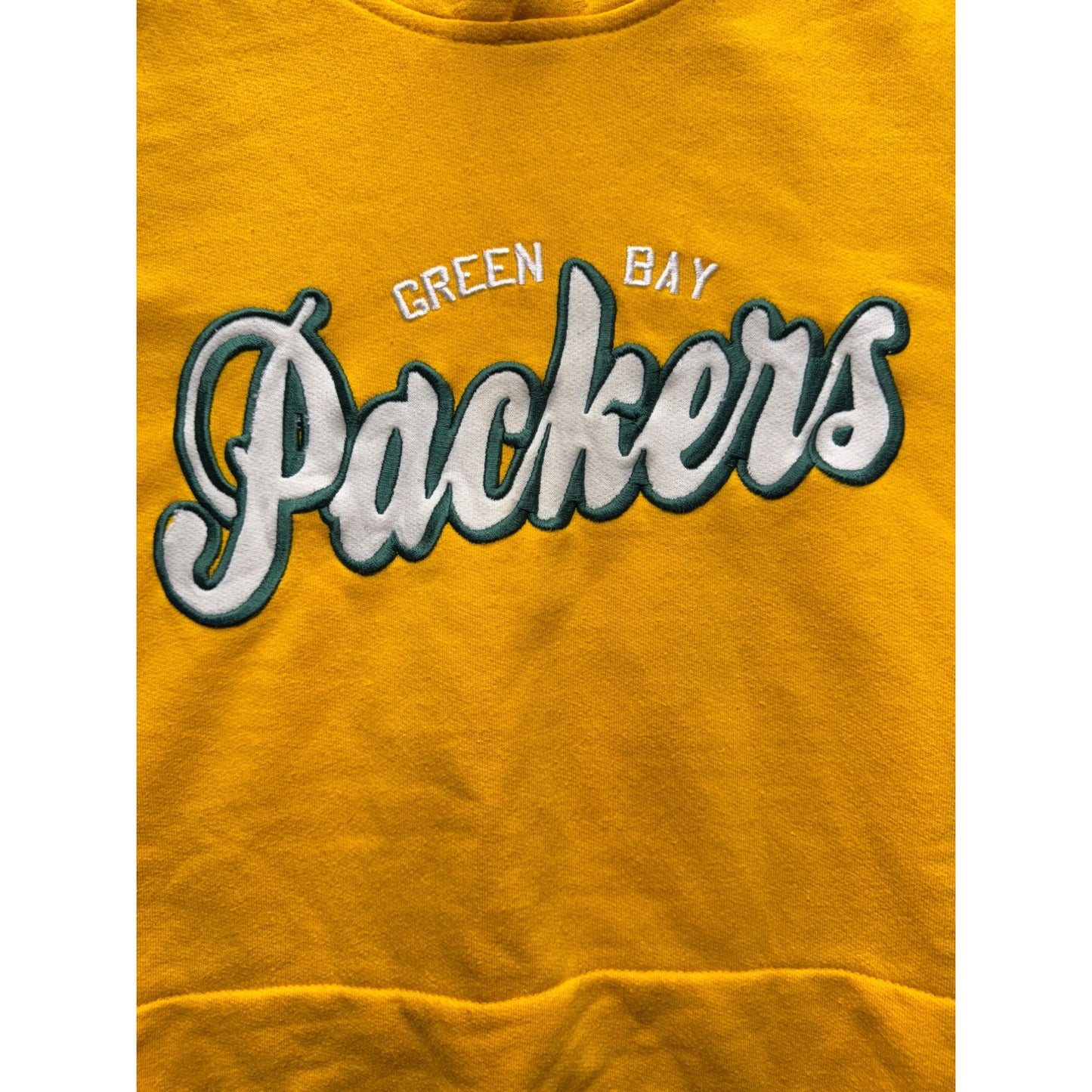 Green Bay Packers Pullover Hoodie Cotton Blend NFL Apparel #263B