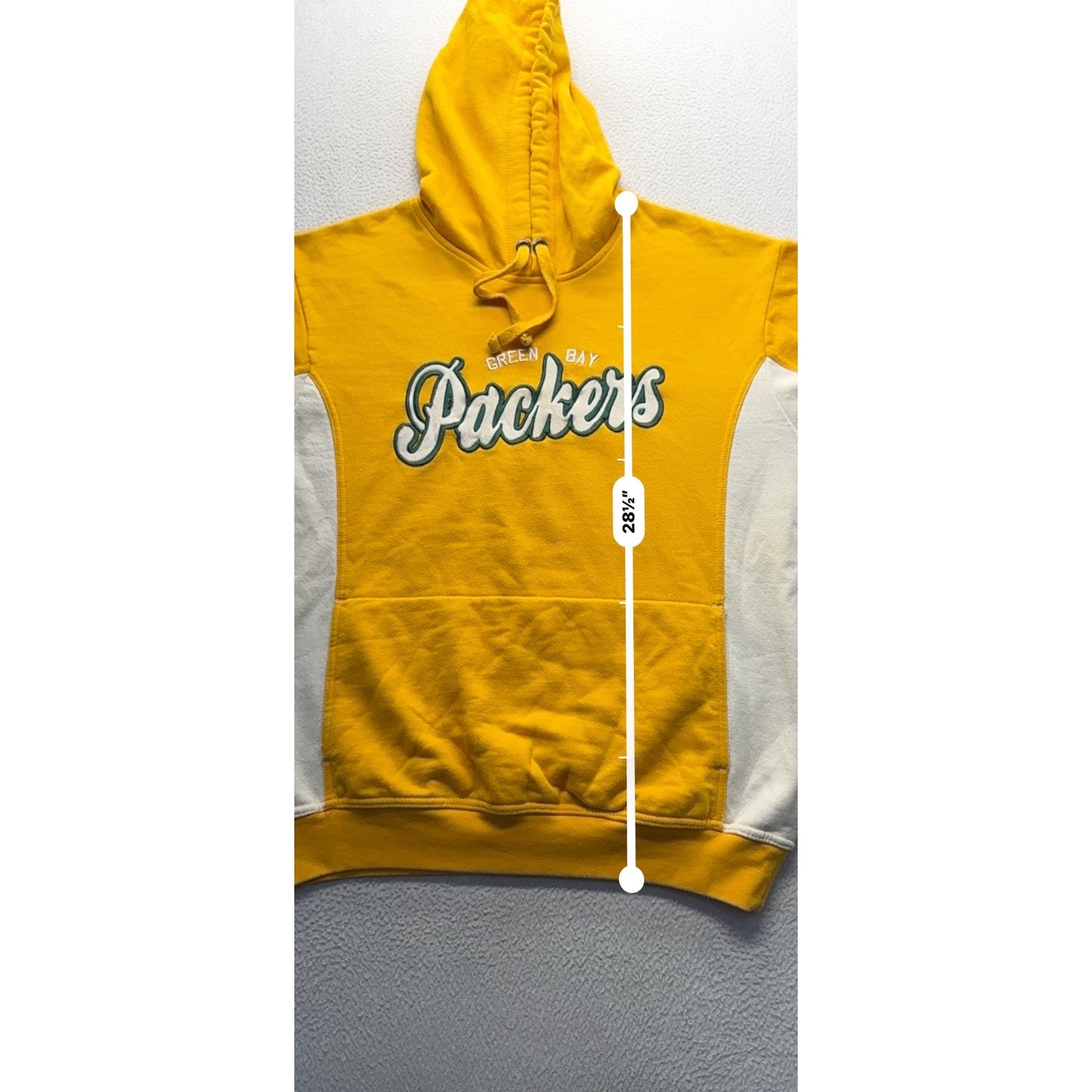 Green Bay Packers Pullover Hoodie Cotton Blend NFL Apparel #263B