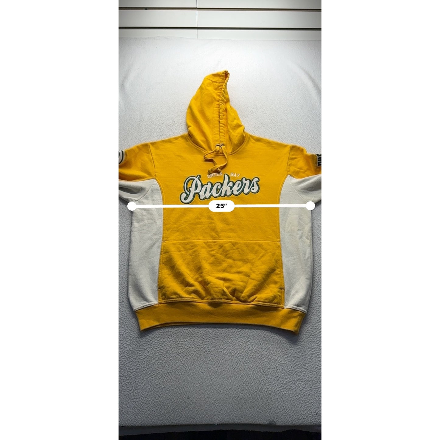 Green Bay Packers Pullover Hoodie Cotton Blend NFL Apparel #263B