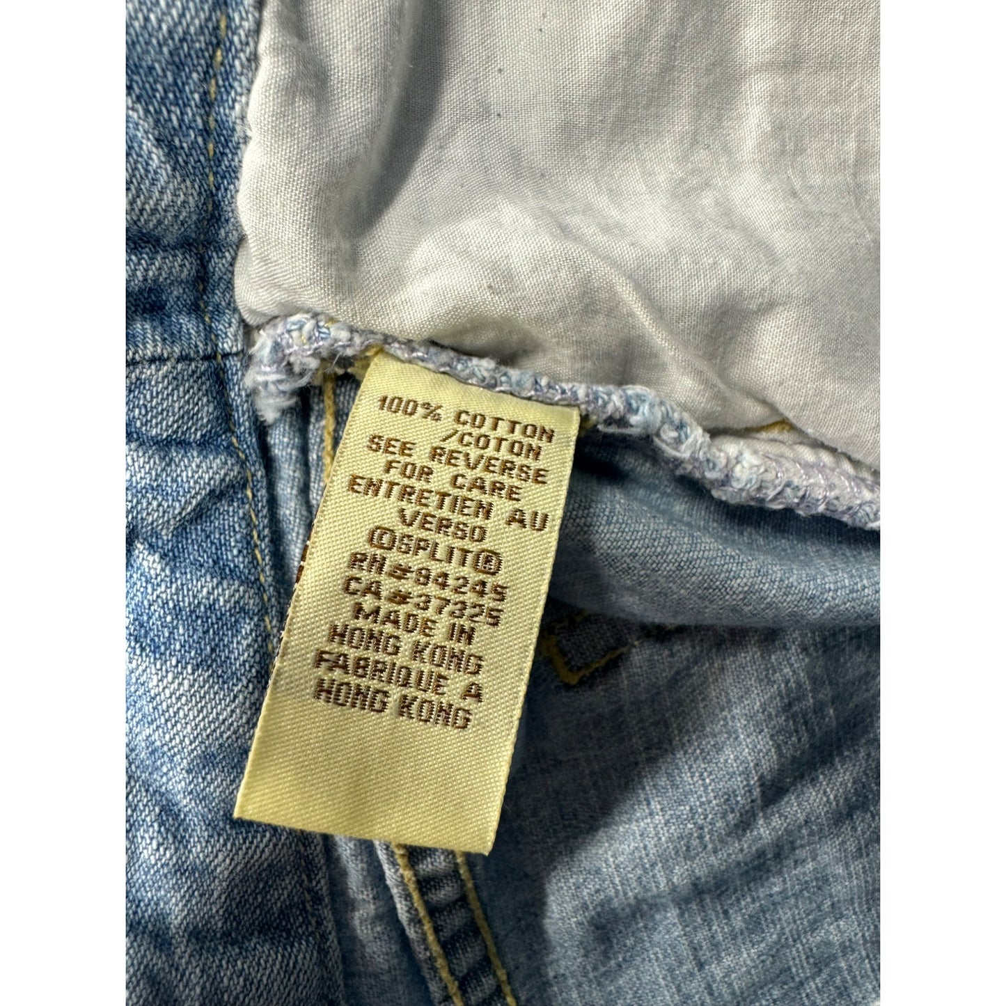 Split Low Rise Shorts #3879