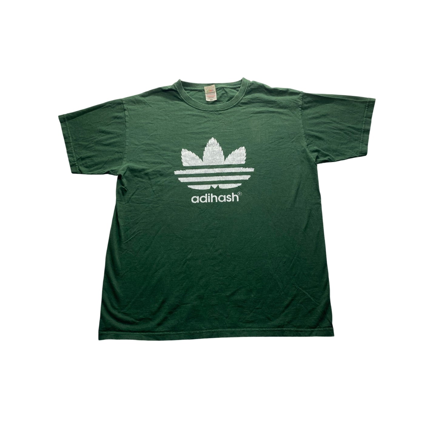 Fruit Of The Loom Green Adihash Shirt #5683