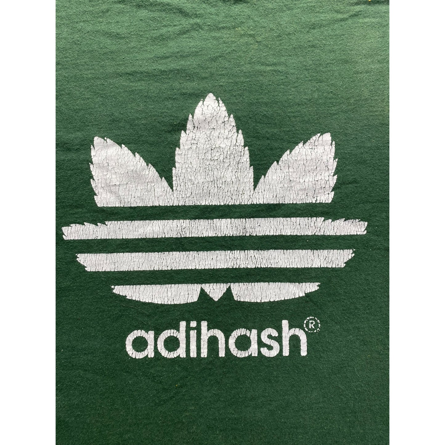 Fruit Of The Loom Green Adihash Shirt #5683