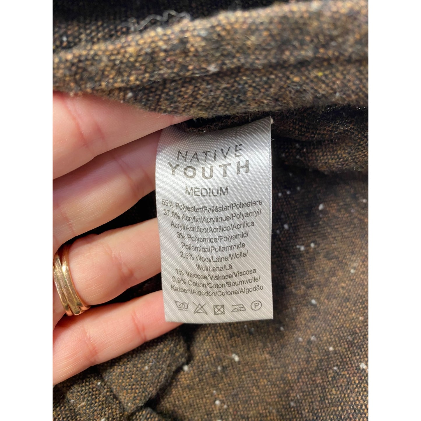 Men’s Native Youth Button up #5355