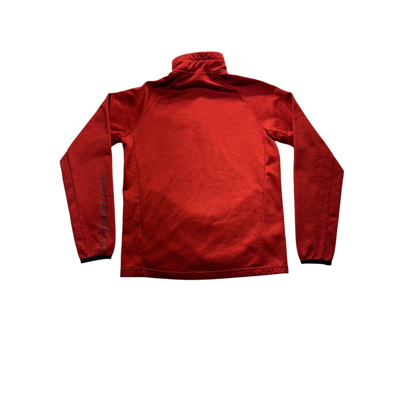 Bauer Team Red 1/4 Zip Pullover Sweatshirt #7546