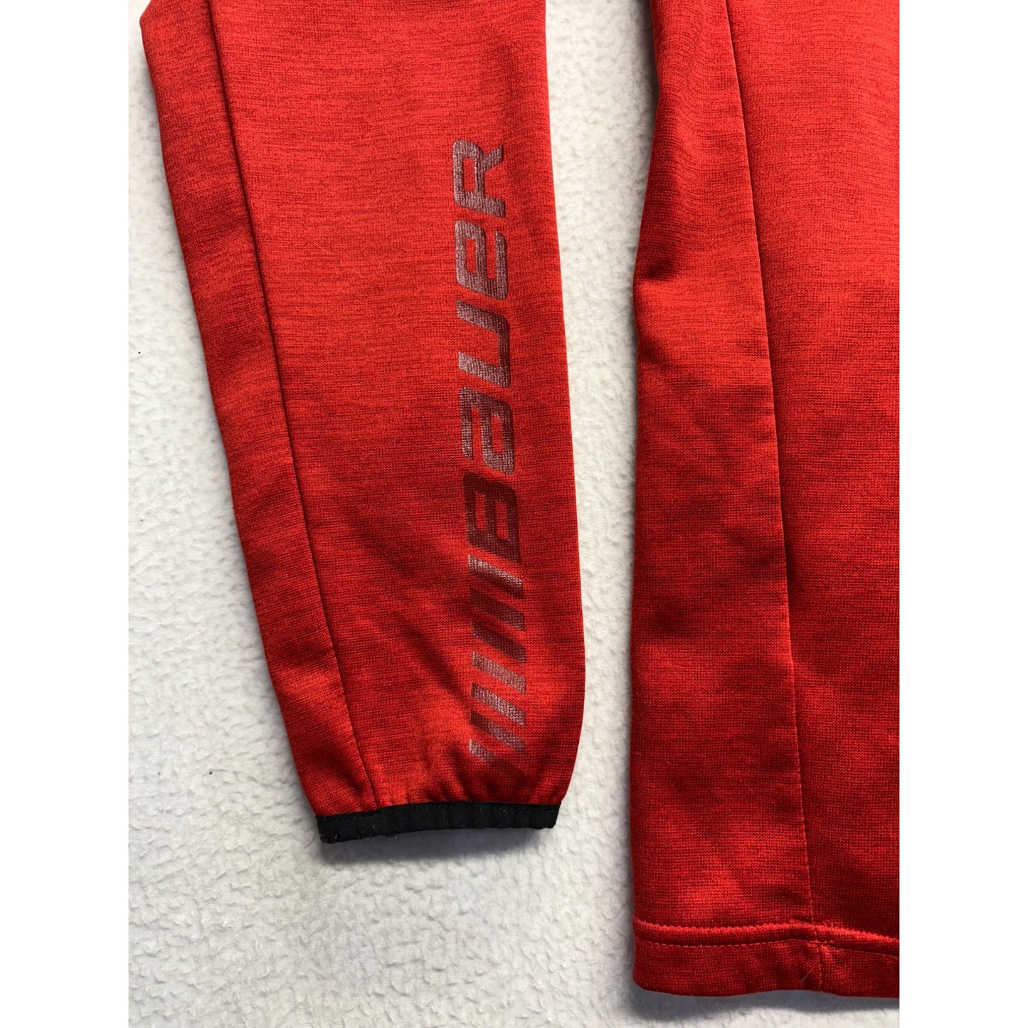 Bauer Team Red 1/4 Zip Pullover Sweatshirt #7546
