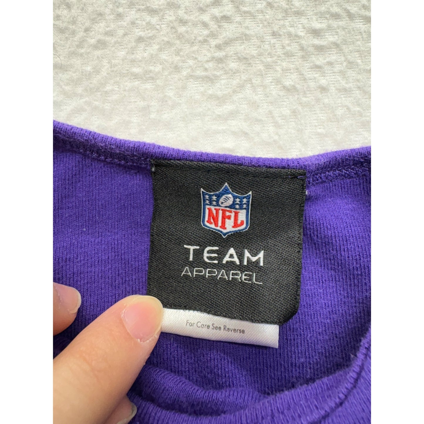 NFL Team Apparel Baby Vikings Purple bodysuit & Booties Set #7439