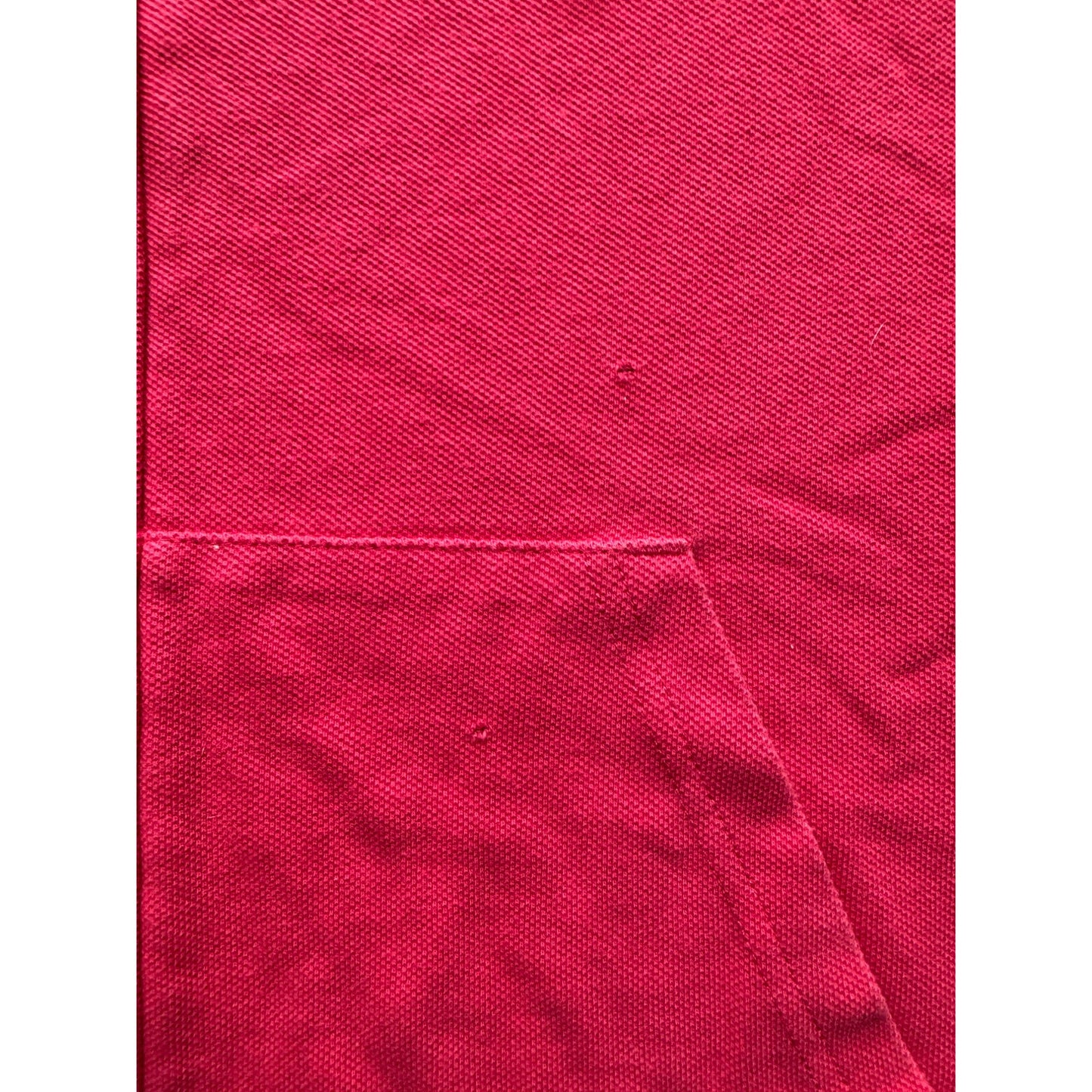 VTG Ralph Lauren Red Hoodie Jacket XL 100% Cotton #7968