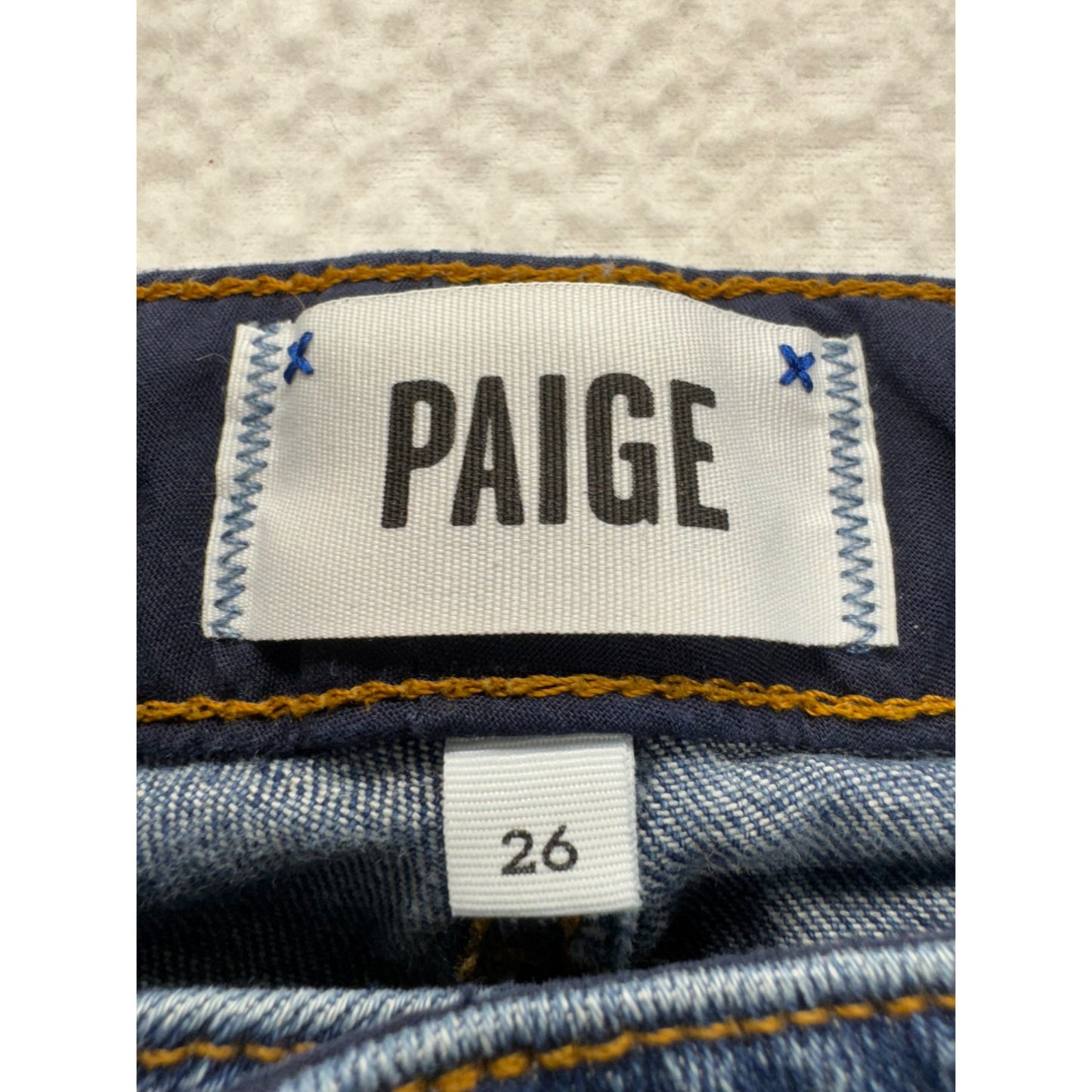 Paige Skyline Ankle Peg Jeans Size 26 #7945