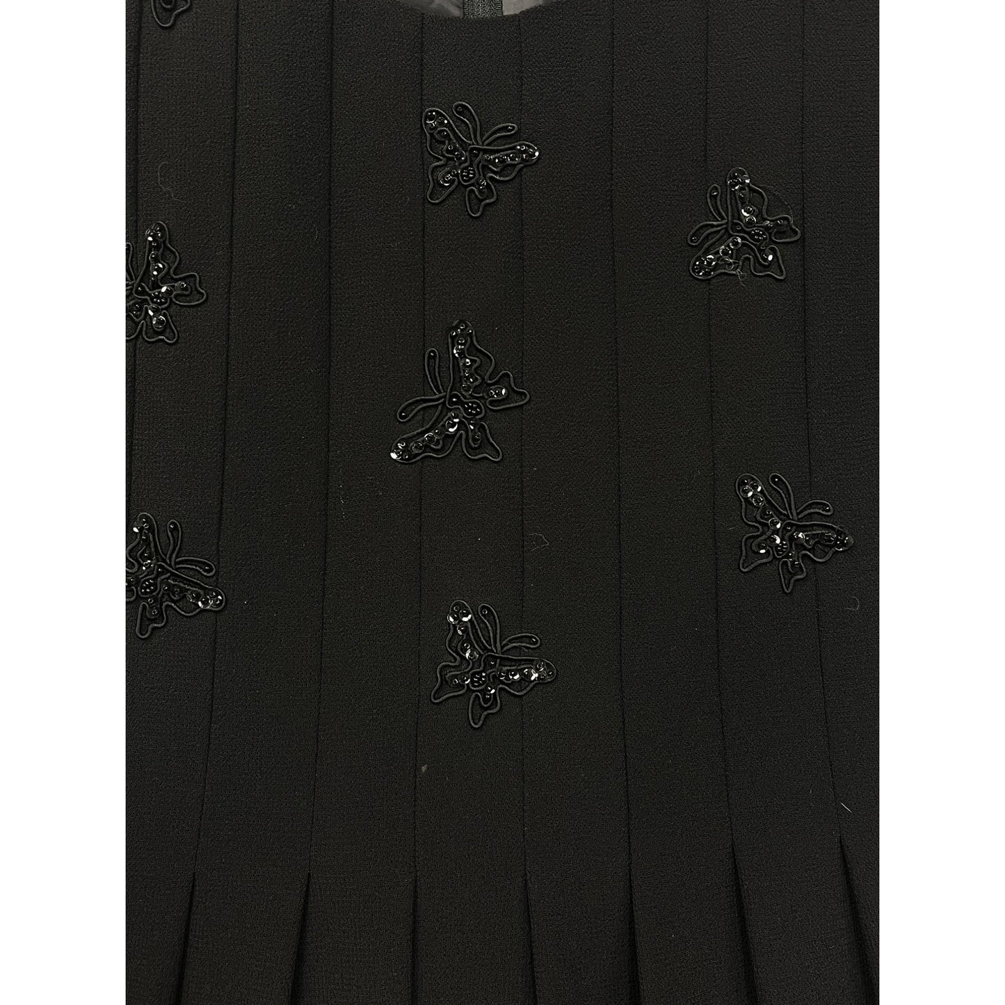 Vintage 90s Jessica Howard Womens Black Dress Size 10 #8014