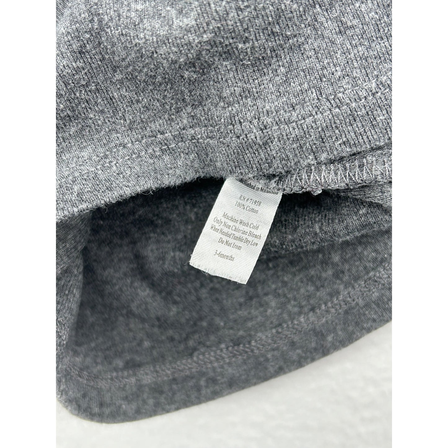 Oh Baby! Long-Sleeve Gray Cat Graphic Toddler Shirt #6467