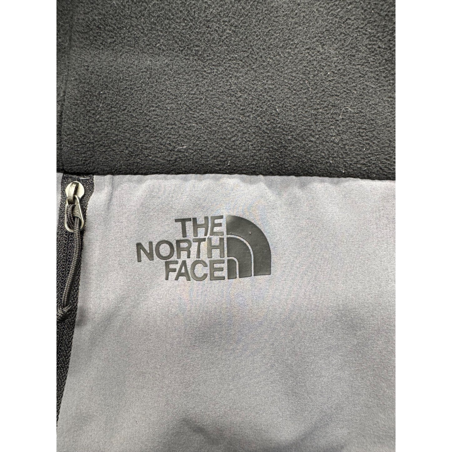 The North Face Mens Black & Gray Fleece Vest XL With Pockets #7782