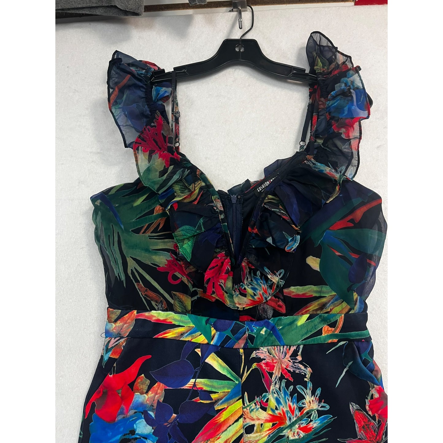 Women’s Fashion Nova Tropical Jumpsuit #2596