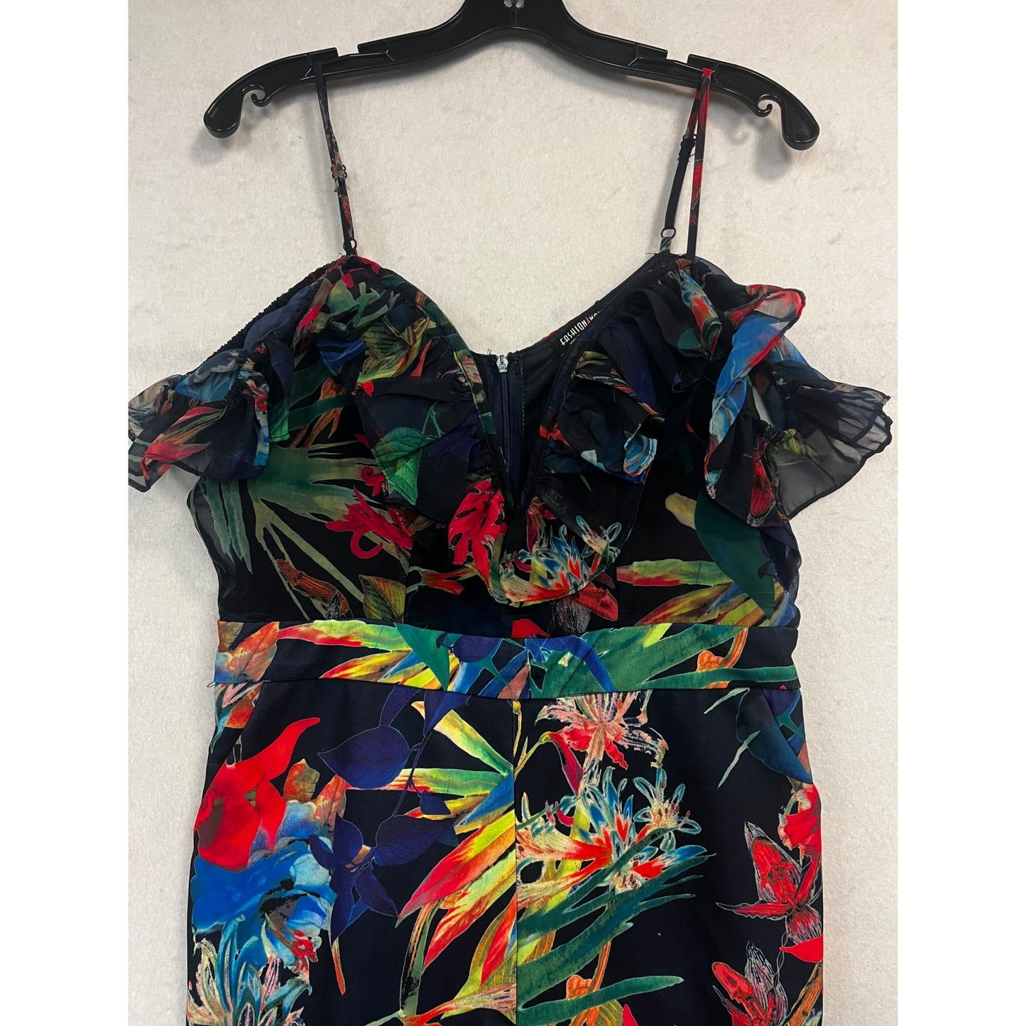 Women’s Fashion Nova Tropical Jumpsuit #2596