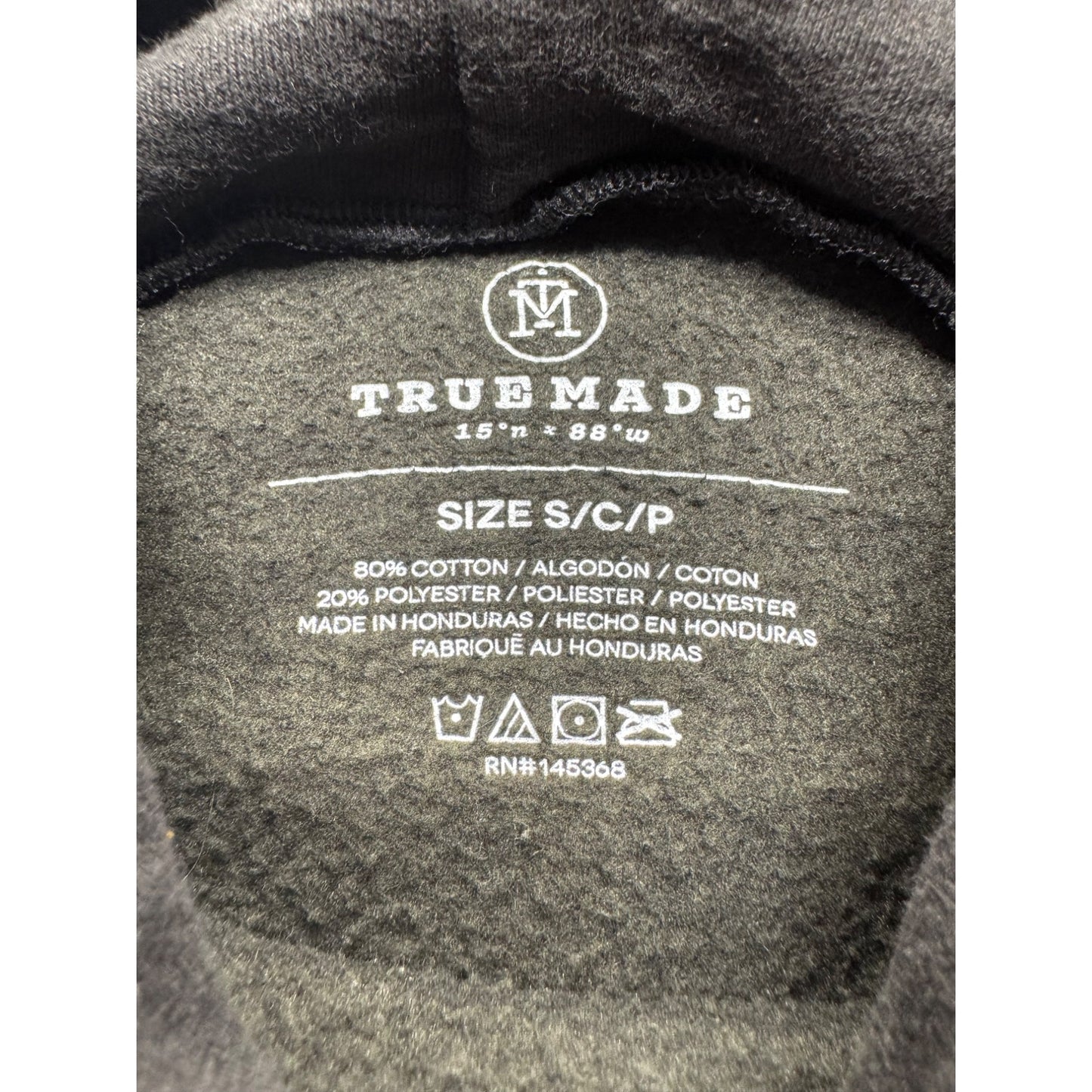 Mom Owl Graphic Hoodie By True Made Size S/C/P Black #7960