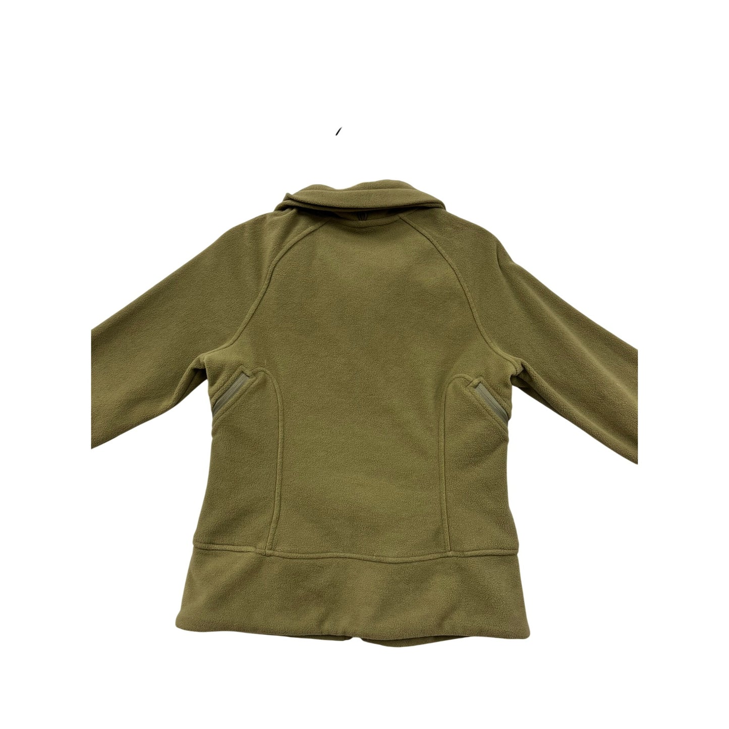 Oakley Womens Fleece Jacket Olive Green Zip-Up Size S #6297