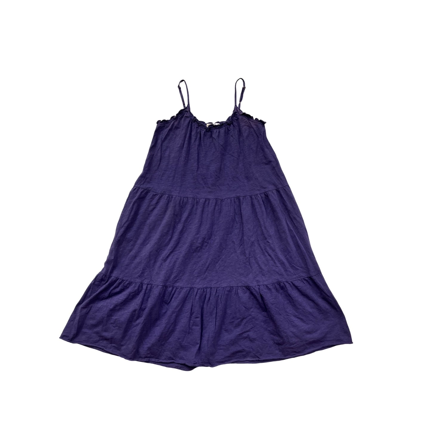 Natural Life Womens XS Purple Tiered Spaghetti Strap Sundress #6611