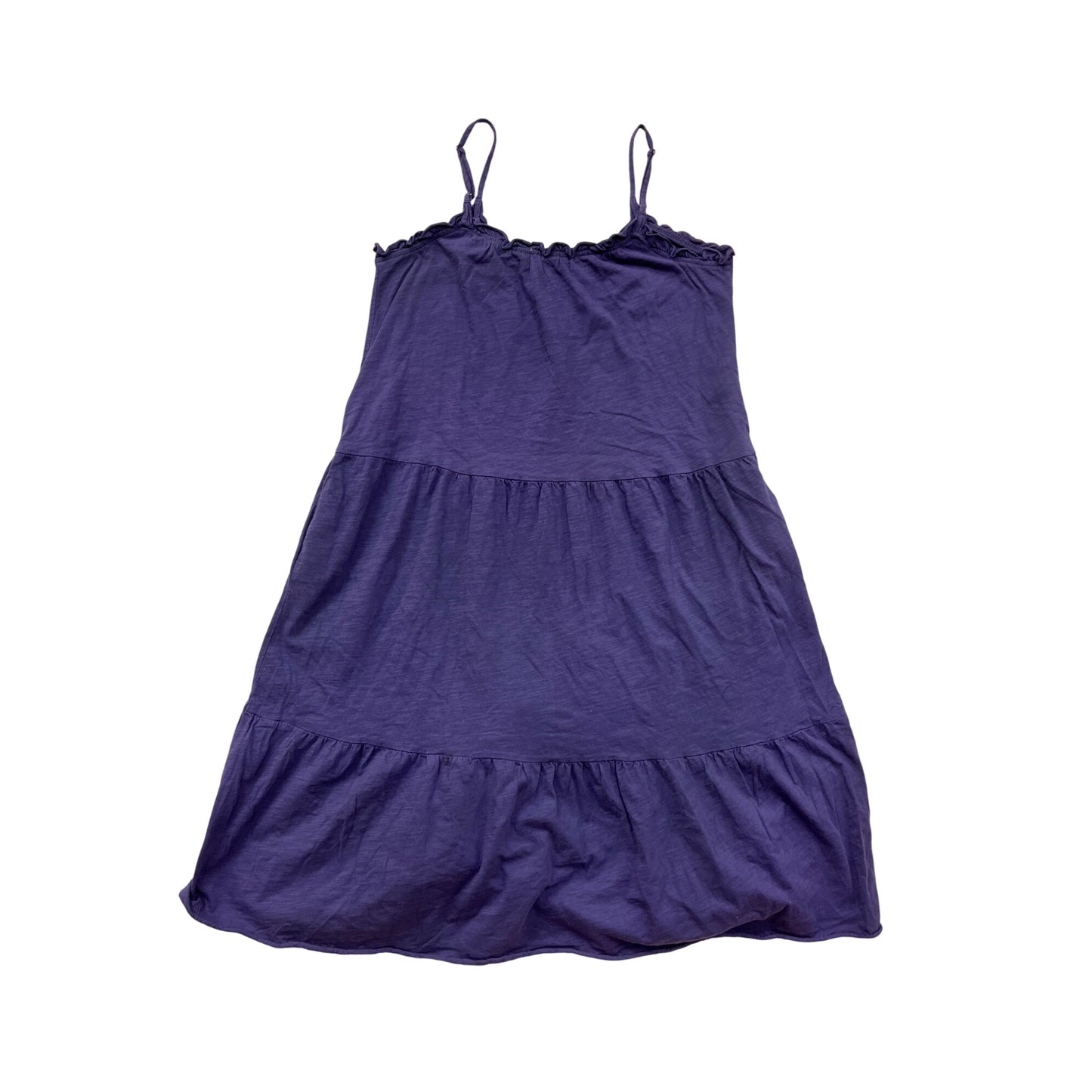 Natural Life Womens XS Purple Tiered Spaghetti Strap Sundress #6611