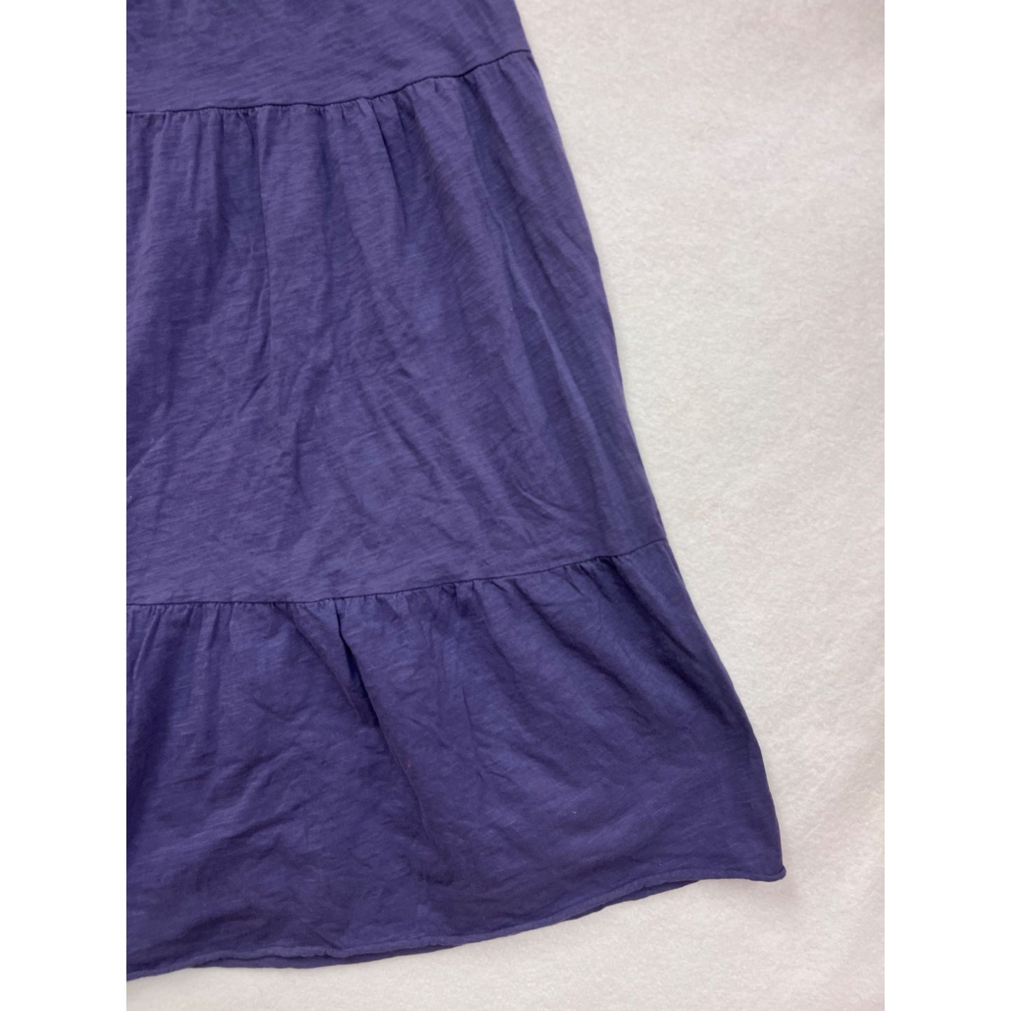 Natural Life Womens XS Purple Tiered Spaghetti Strap Sundress #6611