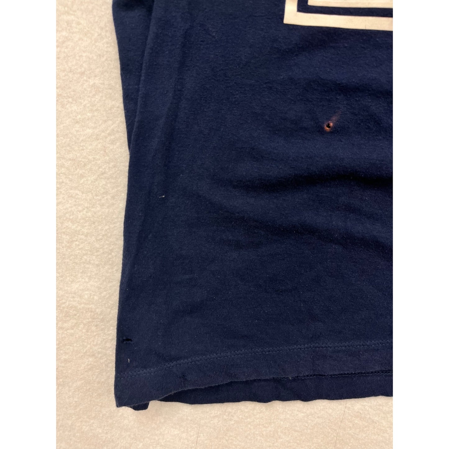 Nike Ezekiel Elliott Dallas Cowboys T-Shirt Size L Navy Blue Cotton #8358