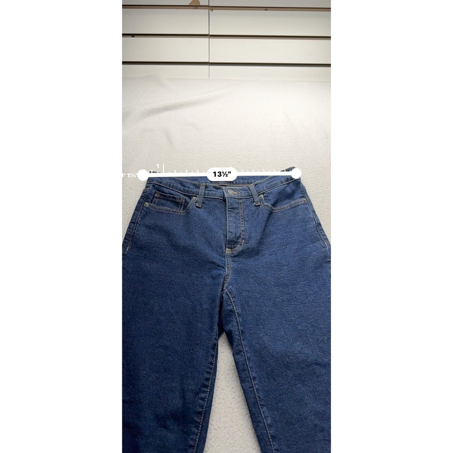 Banana Republic High-Rise Straight Jeans Size 27/4 #7941