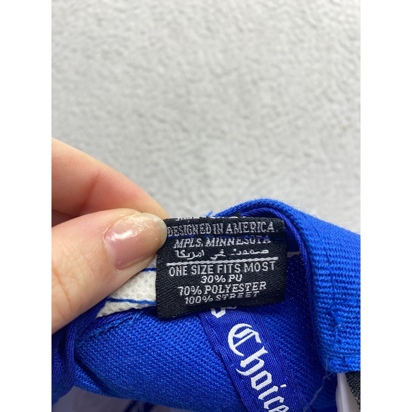 Chicago The Windy City Snapback Cap Blue & Red Adjustable #7069