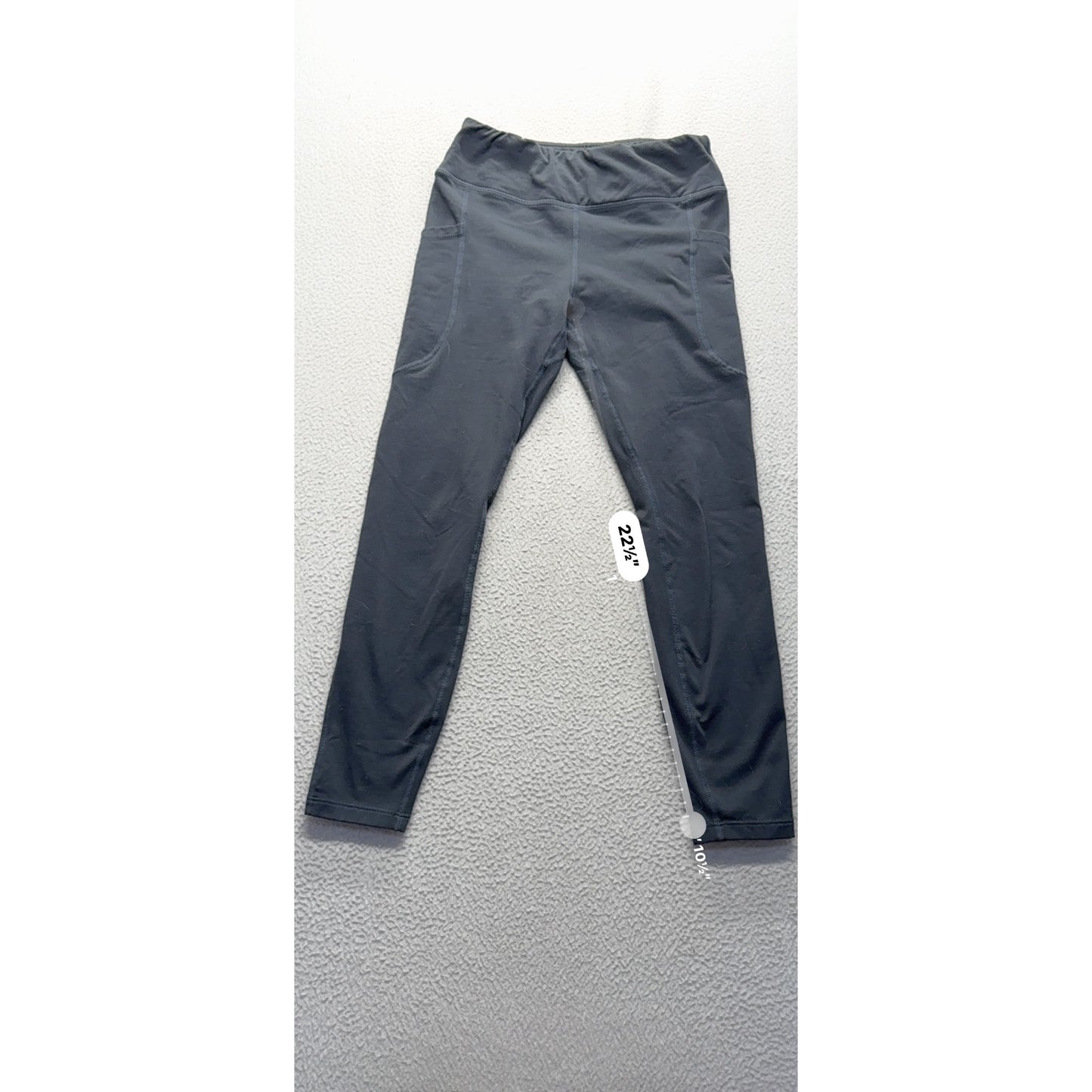 Baleaf Performance Compression Leggings with Side Pockets Slate Gray #9557