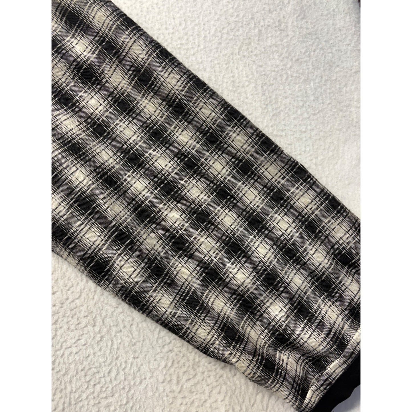 Vintage Willow Bay Black & White Plaid Blazer #7721