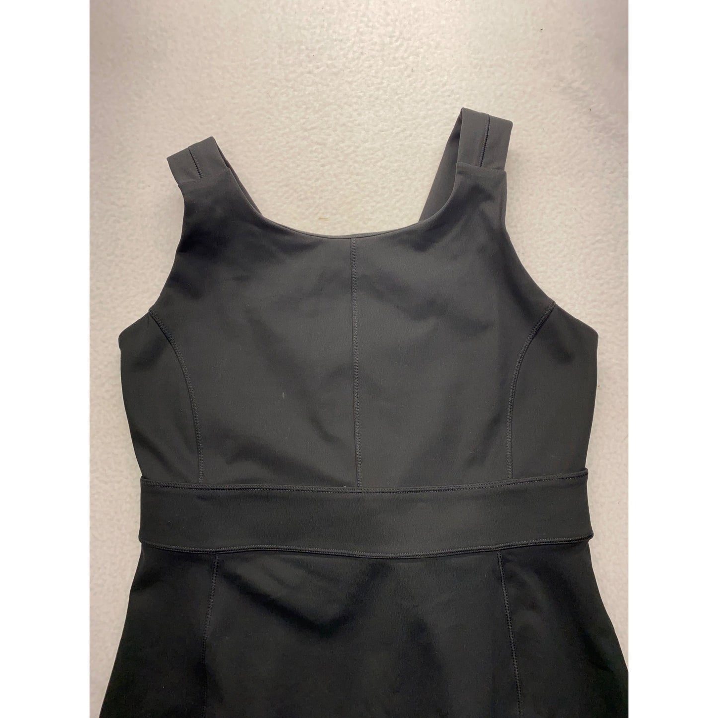 Royal Robbins Womens Black Sleeveless Athletic Dress With Criss Cross Back #7043