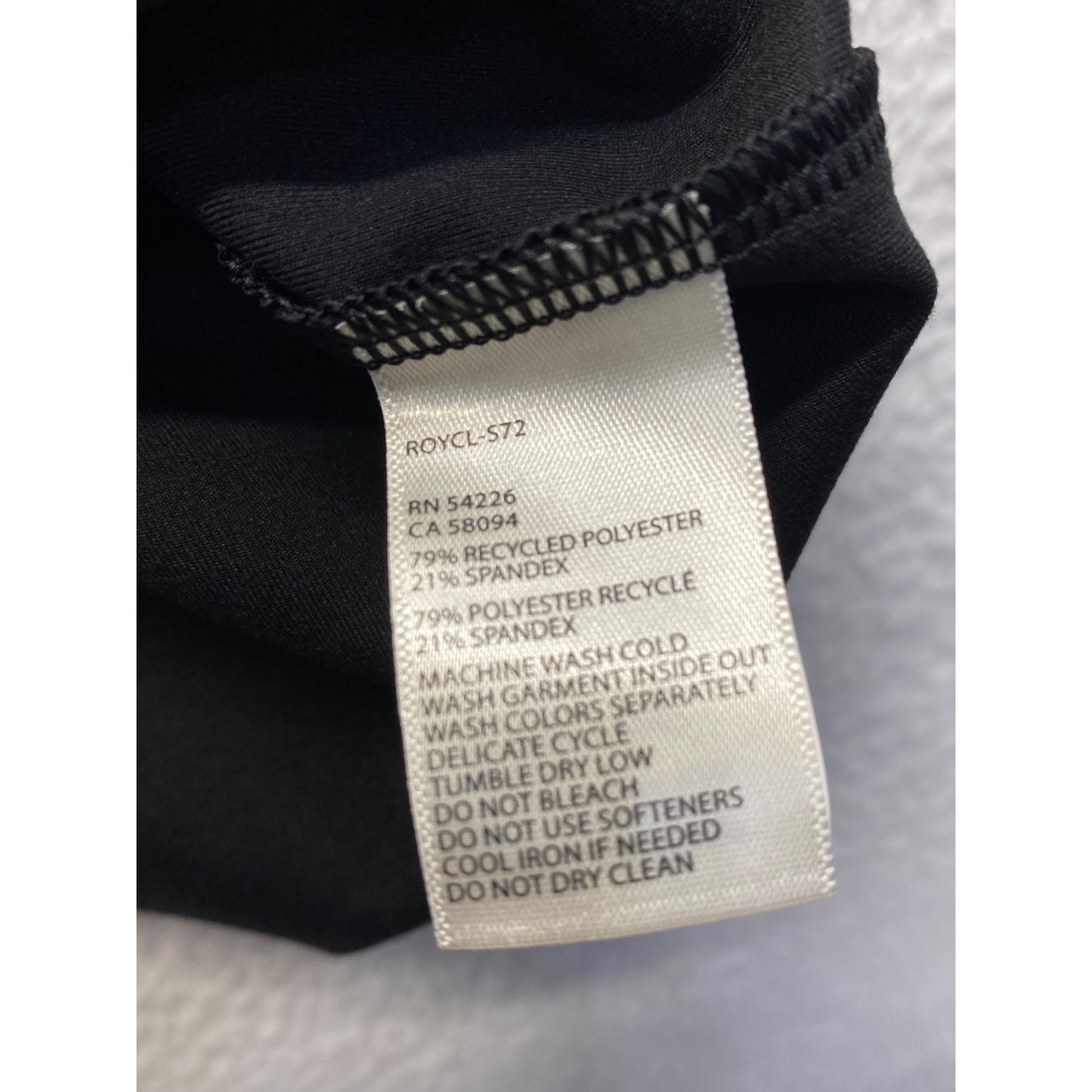 Royal Robbins Womens Black Sleeveless Athletic Dress With Criss Cross Back #7043