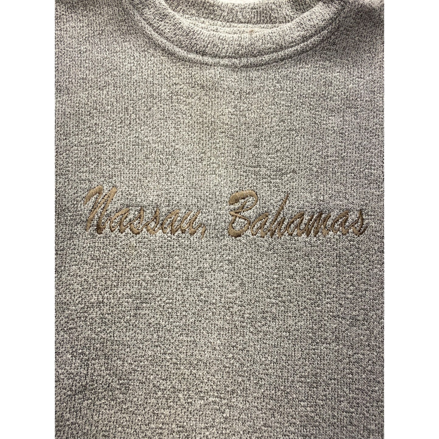 Women’s Nassau Bahamas Embroidered Crewneck #5490