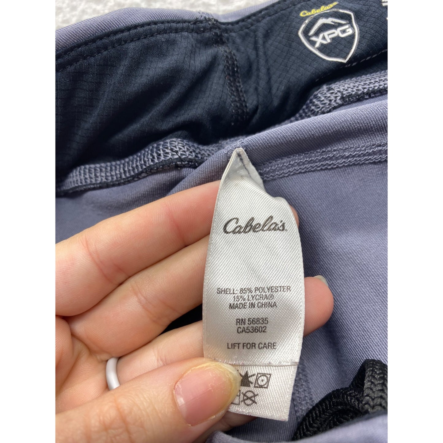 Cabelas XPG Womens Gray Performance Pants #7367