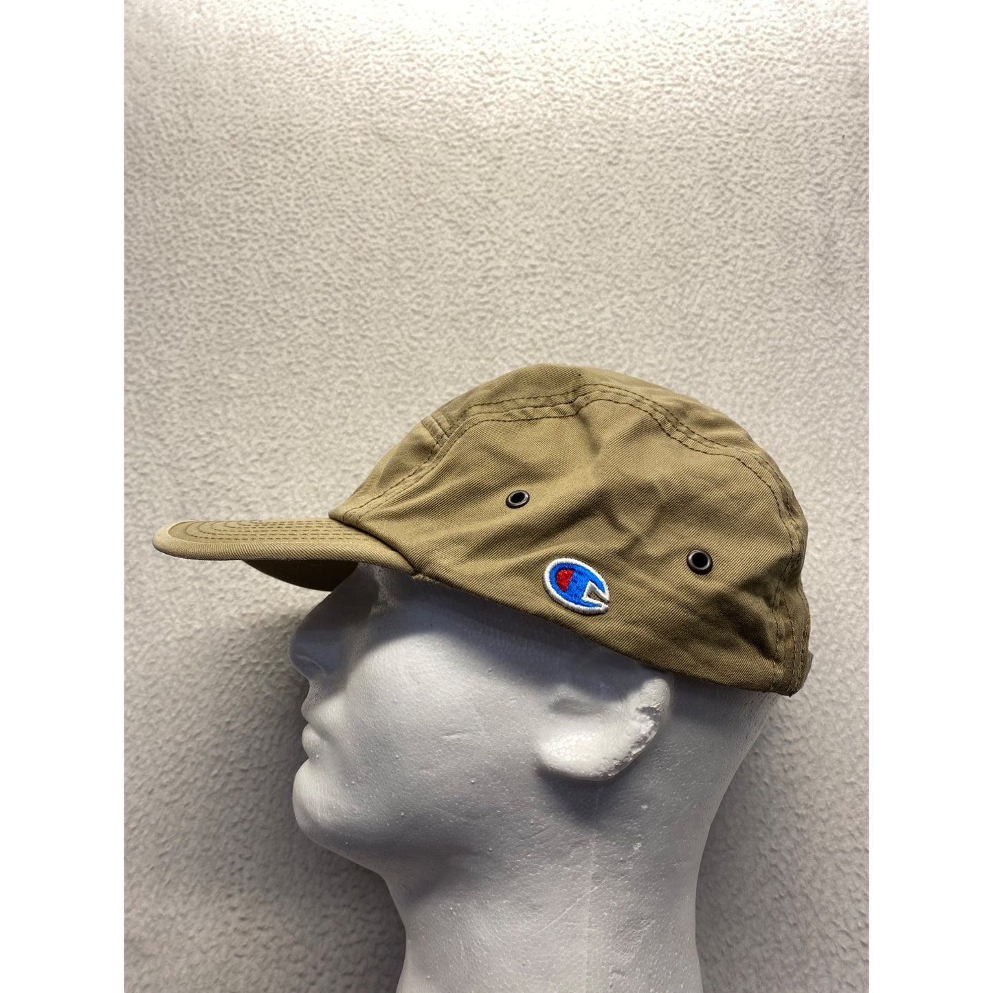 Champion Khaki Cotton Baseball Cap With Adjustable Strap #7059
