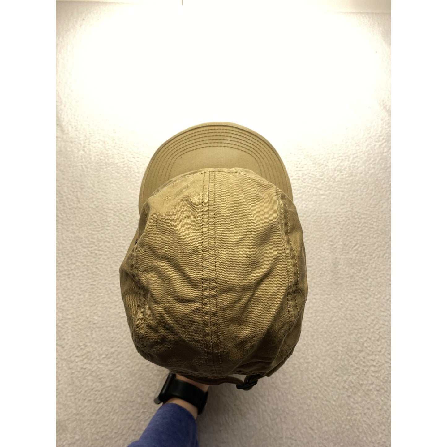 Champion Khaki Cotton Baseball Cap With Adjustable Strap #7059
