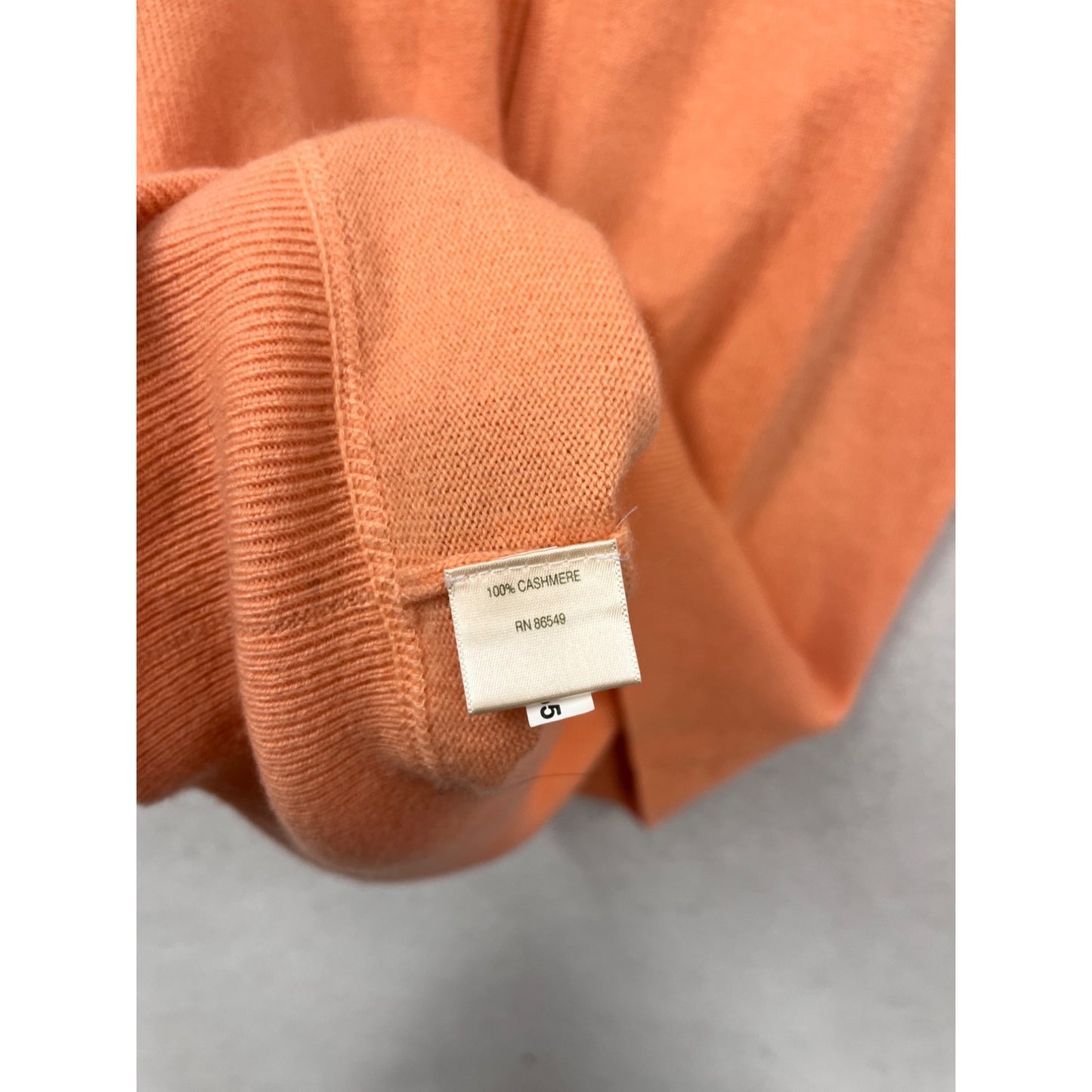 Tommy Bahama Womens Cashmere Zip-Up Hoodie S Peach #249A