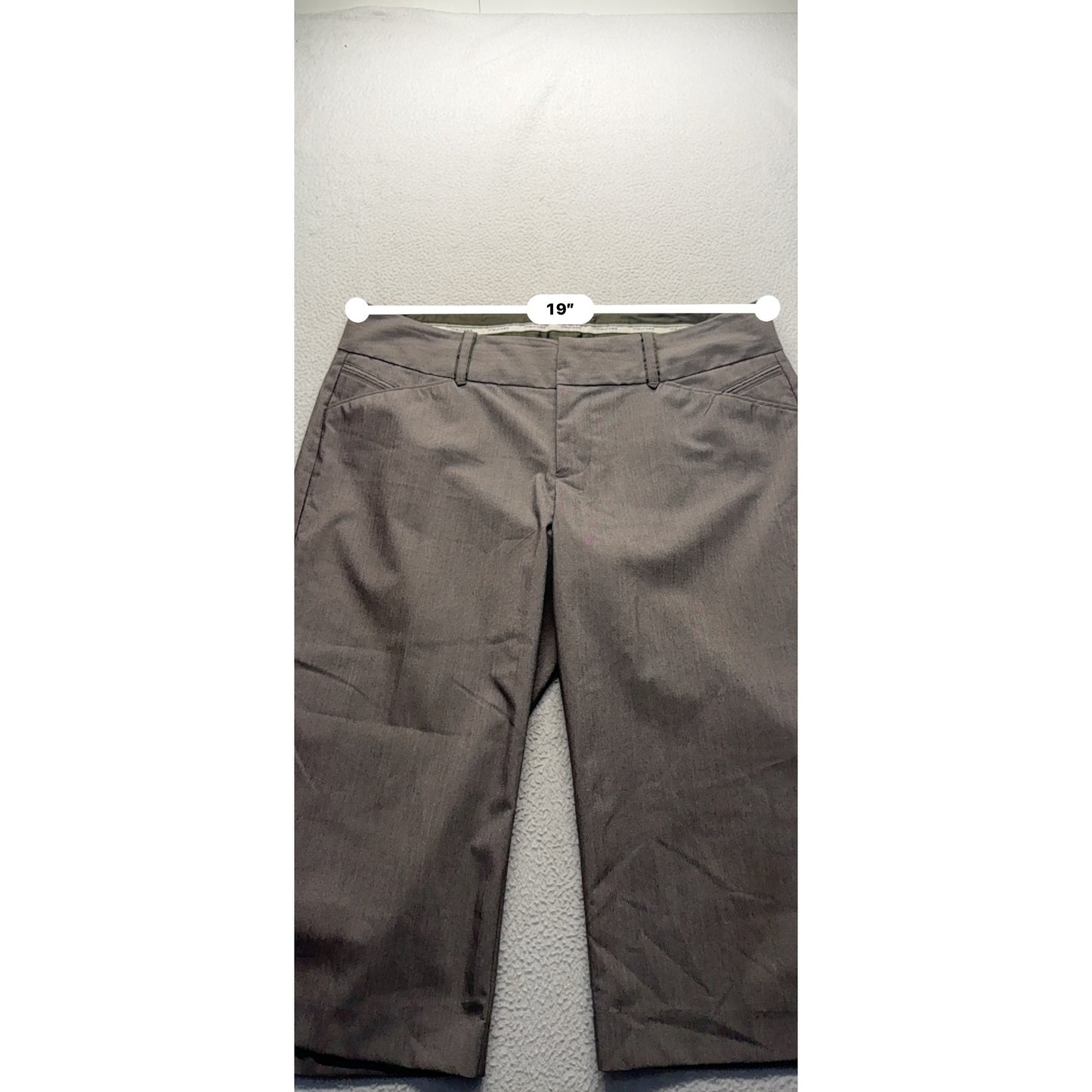 Maurices Gray Dress Shorts Size 16 Polyester Blend 29" Inseam #194B