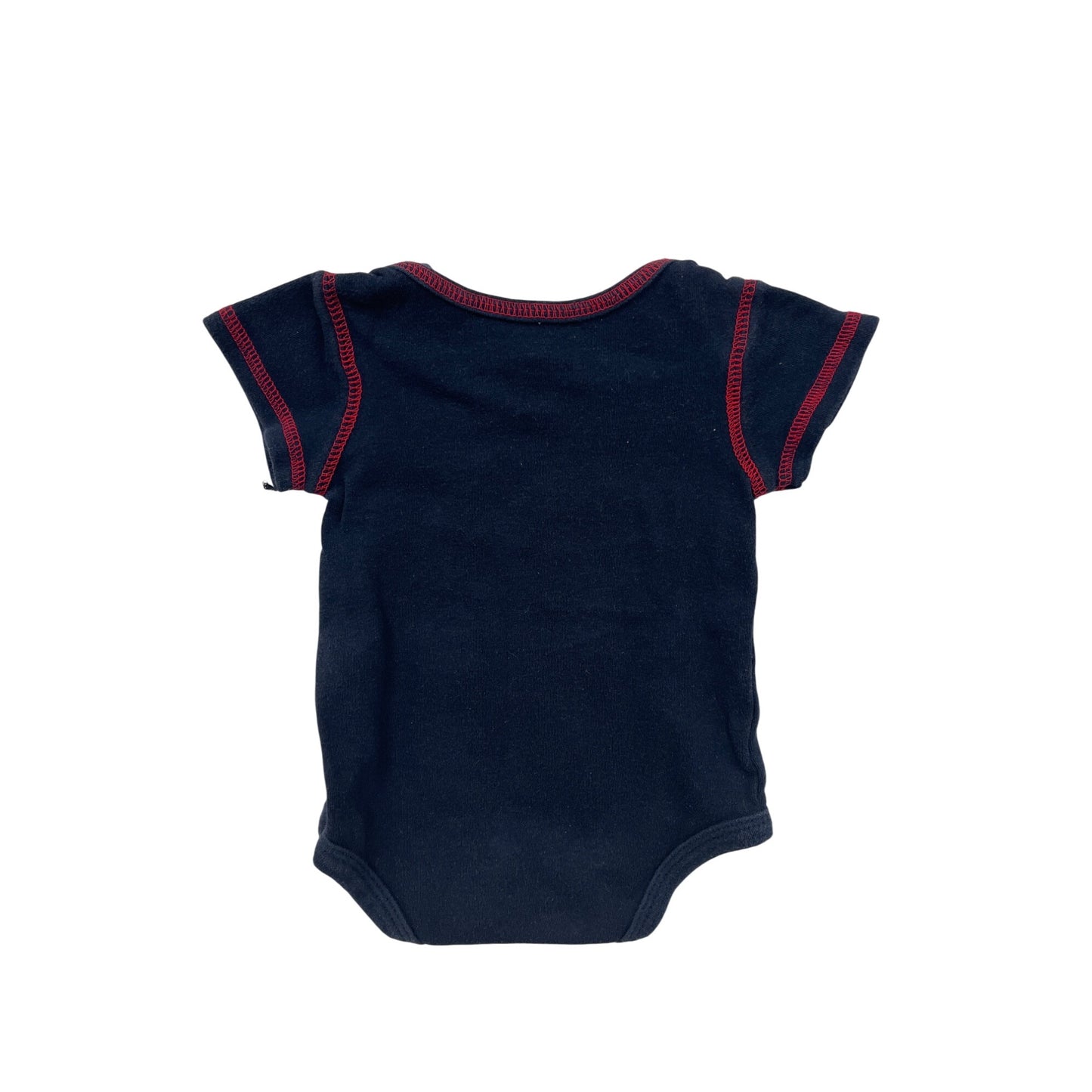 Minnesota Twins Baseball Infant Bodysuit 0-3M Navy With Red Stitching #6453