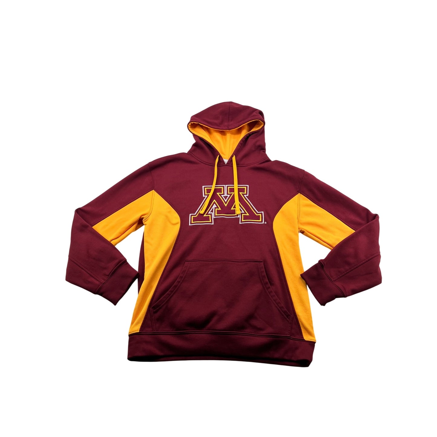 Men’s Minnesota Golden Gophers Pollover Hoodie Maroon & Gold By Knights Apparel #6143