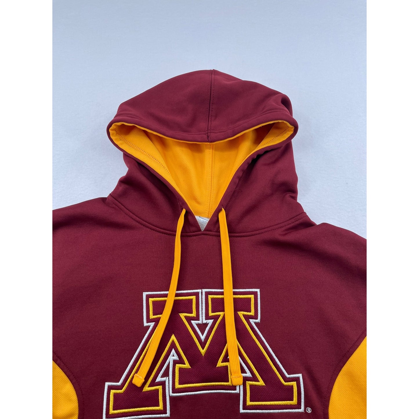 Men’s Minnesota Golden Gophers Pollover Hoodie Maroon & Gold By Knights Apparel #6143