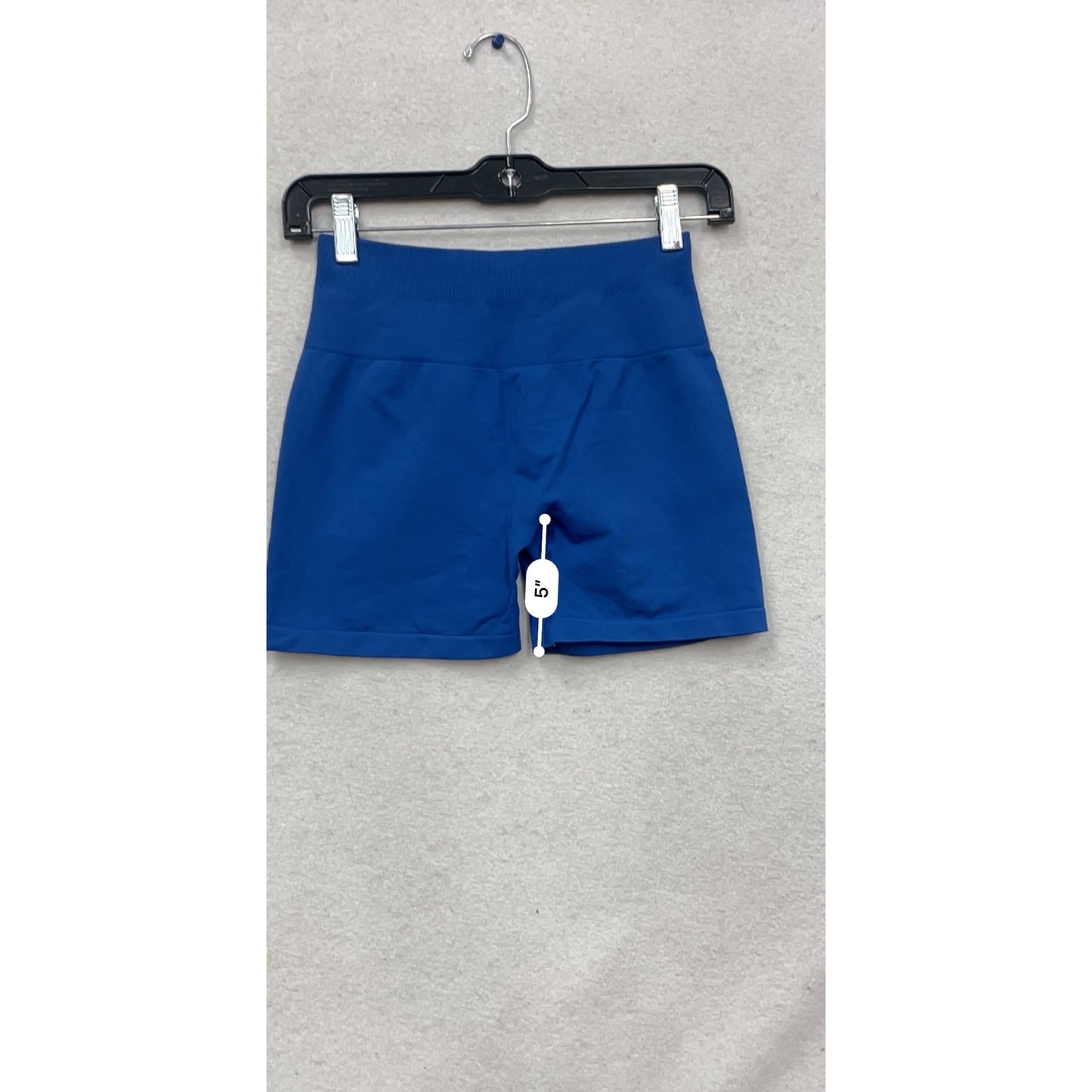 Aurola High-Waist Seamless Biker Shorts XS Blue #727A